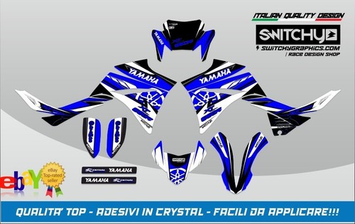 Kit adesivi grafiche blue - kit,