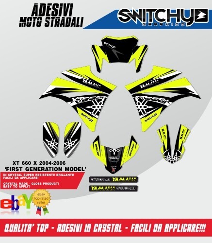 Kit adesivi grafiche yellow - kit, "yellow