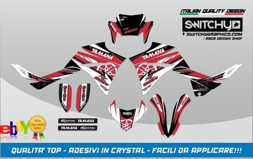 Kit adesivi grafiche red - adesivi, "red