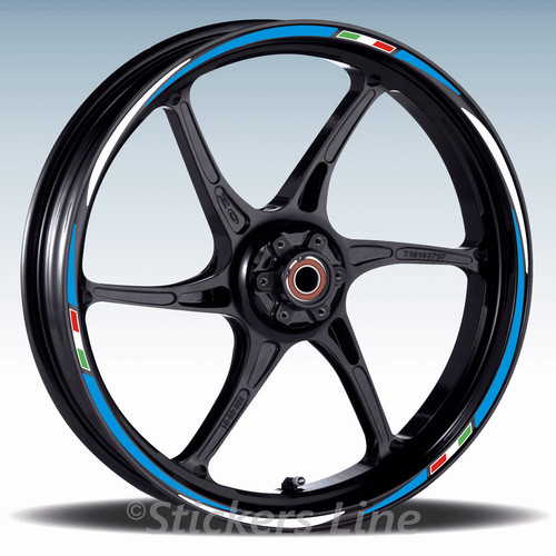 Adesivi ruote moto strisce